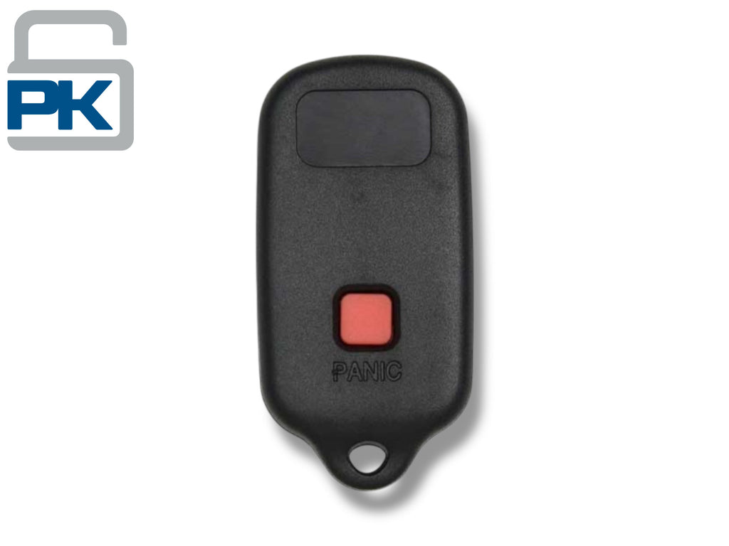 99-08 Toyota Keyless Entry Remote 3-Button PN: 89742-06010 / GQ43VT14T (Aftermarket)