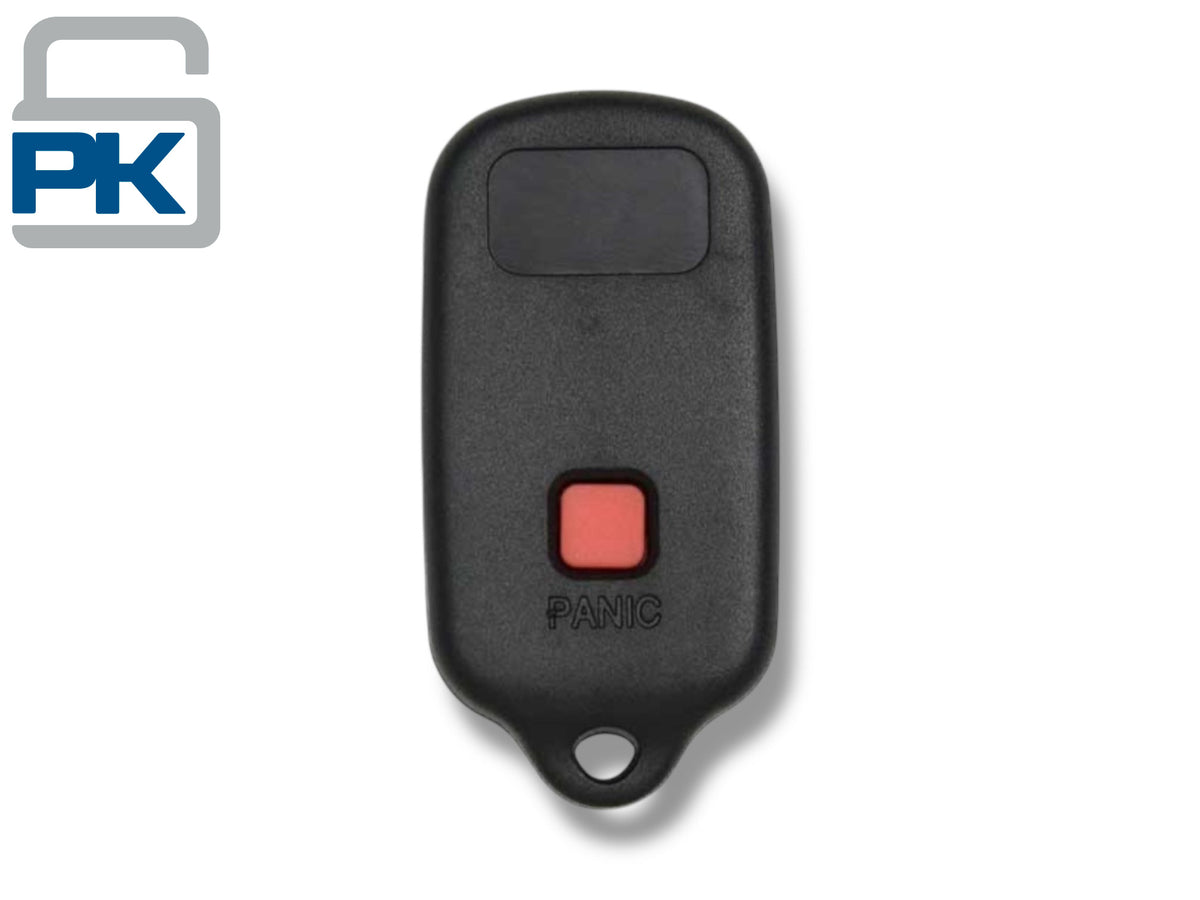 99-08 Toyota Keyless Entry Remote 3-Button PN: 89742-06010 / GQ43VT14T (Aftermarket)