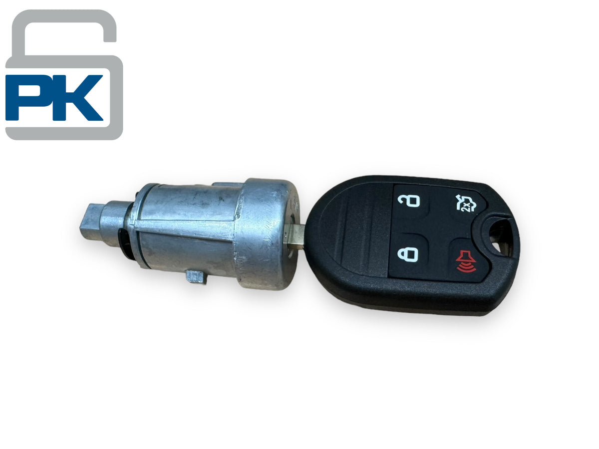 12-18 Ford Escape Focus Ignition Lock Cylinder With 3 Chip Keys New ES7Z-11582-A