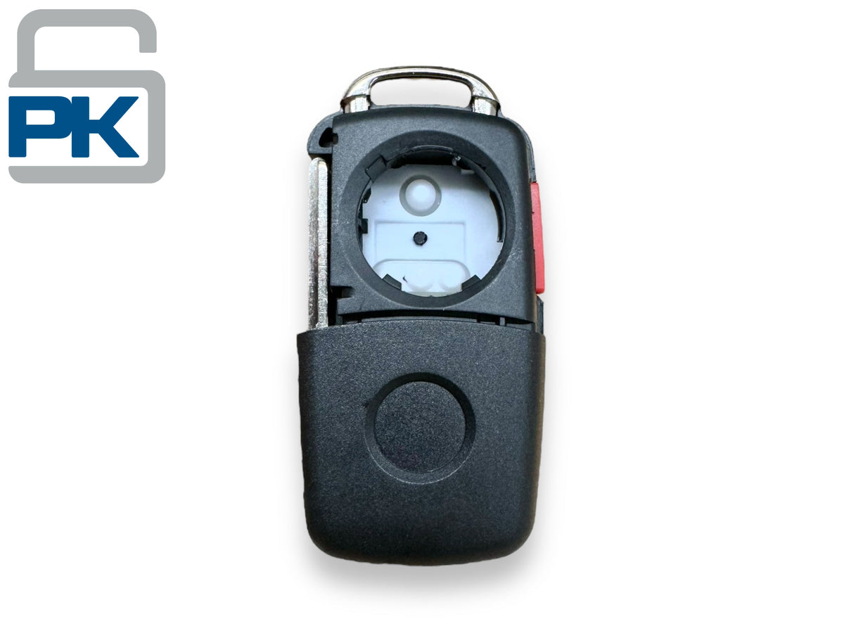 17-18 Volkswagen Flip Key Shell NBGFS93N / PN: 5KO837202AD (Aftermarket)(10 Pack)