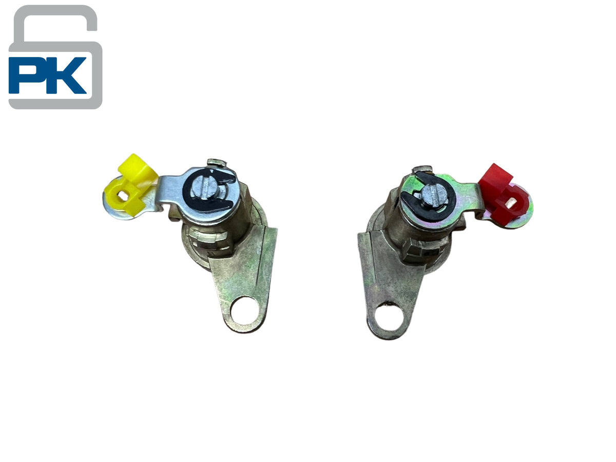 1993-1997 Corolla Door Lock Cylinder Set 2 Keys New