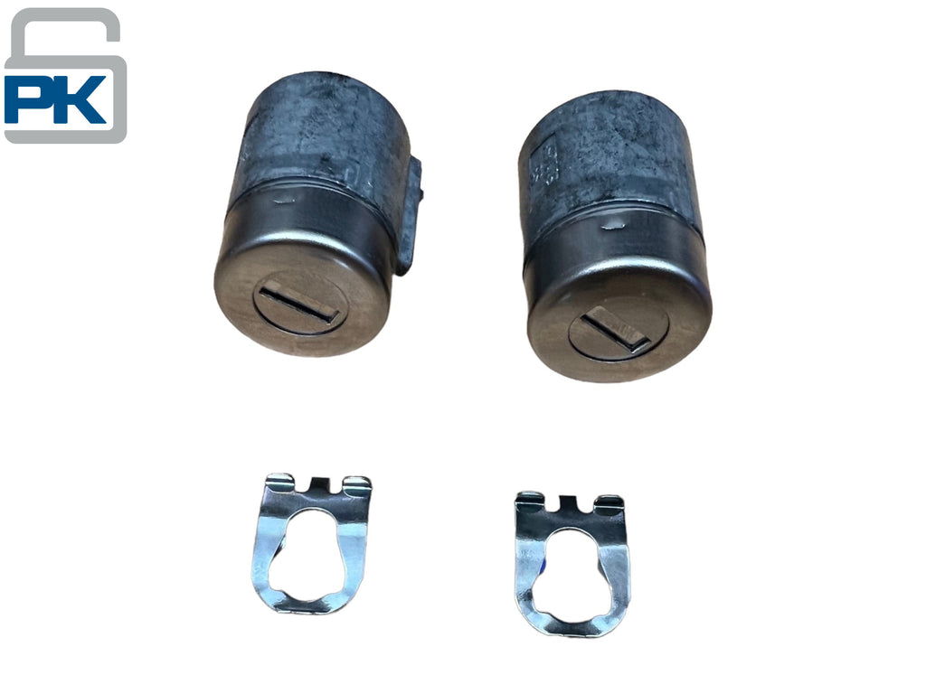 1995-1998 Silverado Tahoe Suburban Door Lock Cylinder Set 2 Keys New 12549131