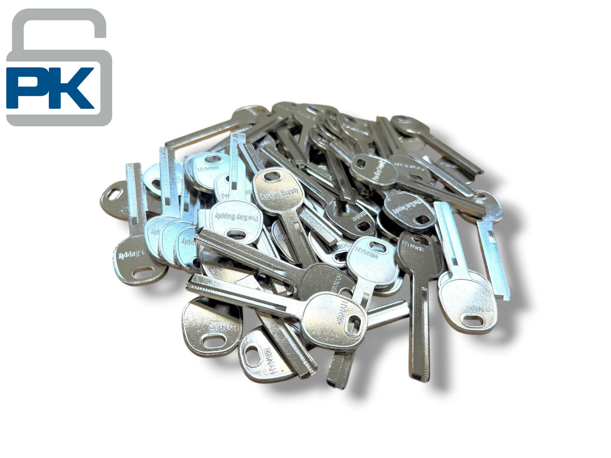 HY18R - Hyundai Metal Key Blank (Aftermarket) (100 Pack)