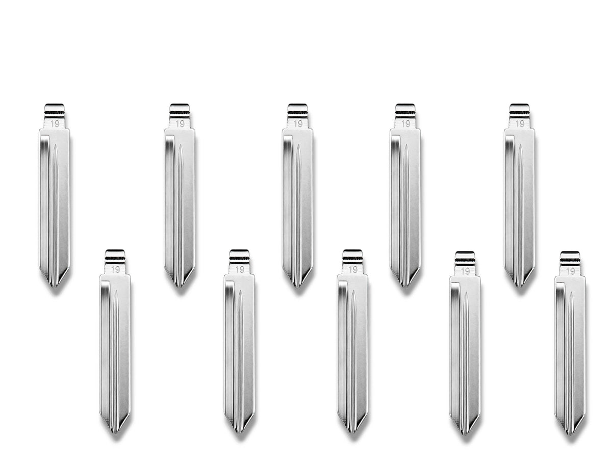 10x Xhorse Keydiy Universal Flip Key Remote Key Blades Ford H75 FO38
