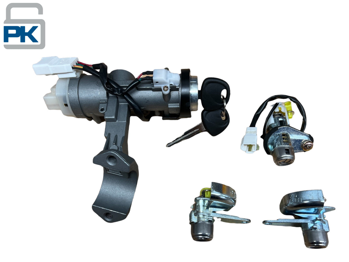 04-06 Hyundai Elantra Ignition Door & Trunk Lock Cylinder Set (Aftermarket)