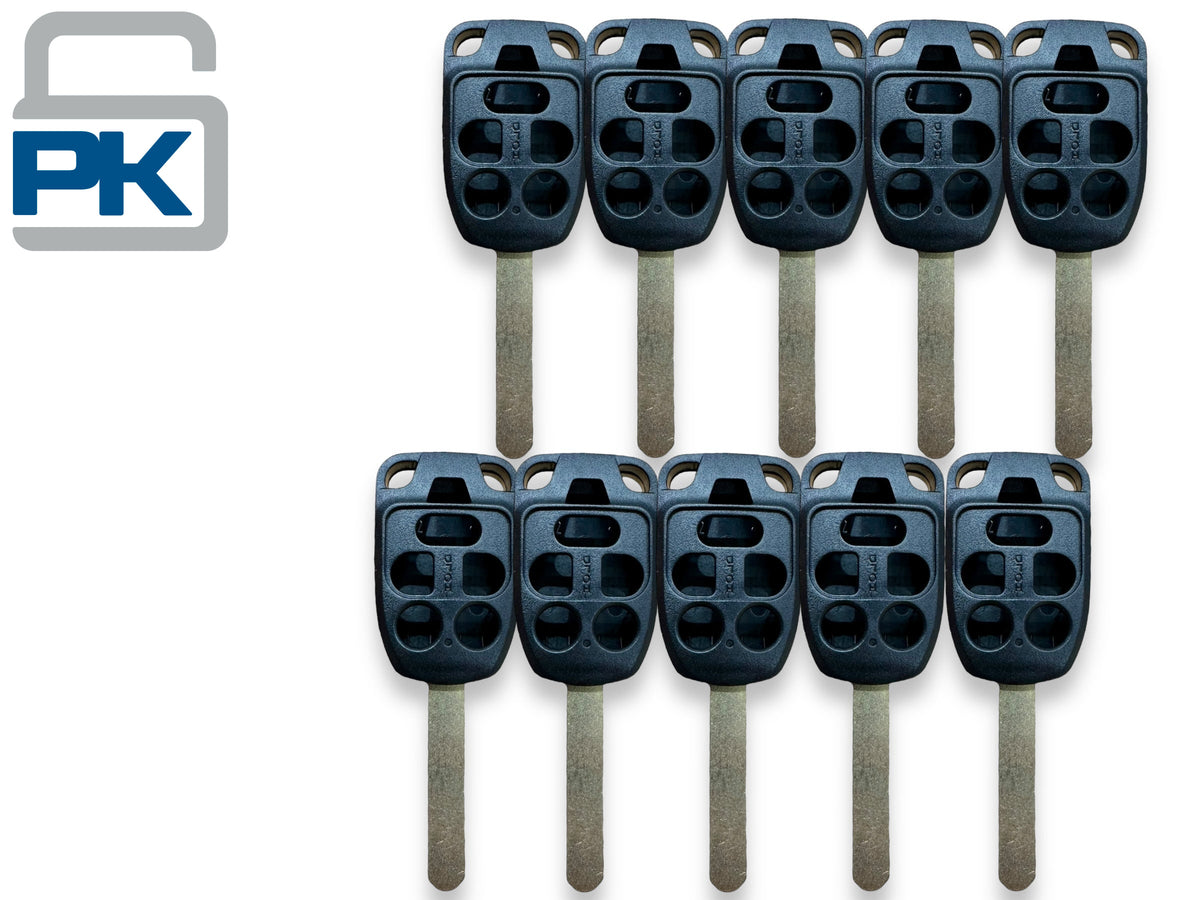 11-13 Honda Odyssey 6 Button Remote Key Shell Case N5F-A04TAA (10 Pack)