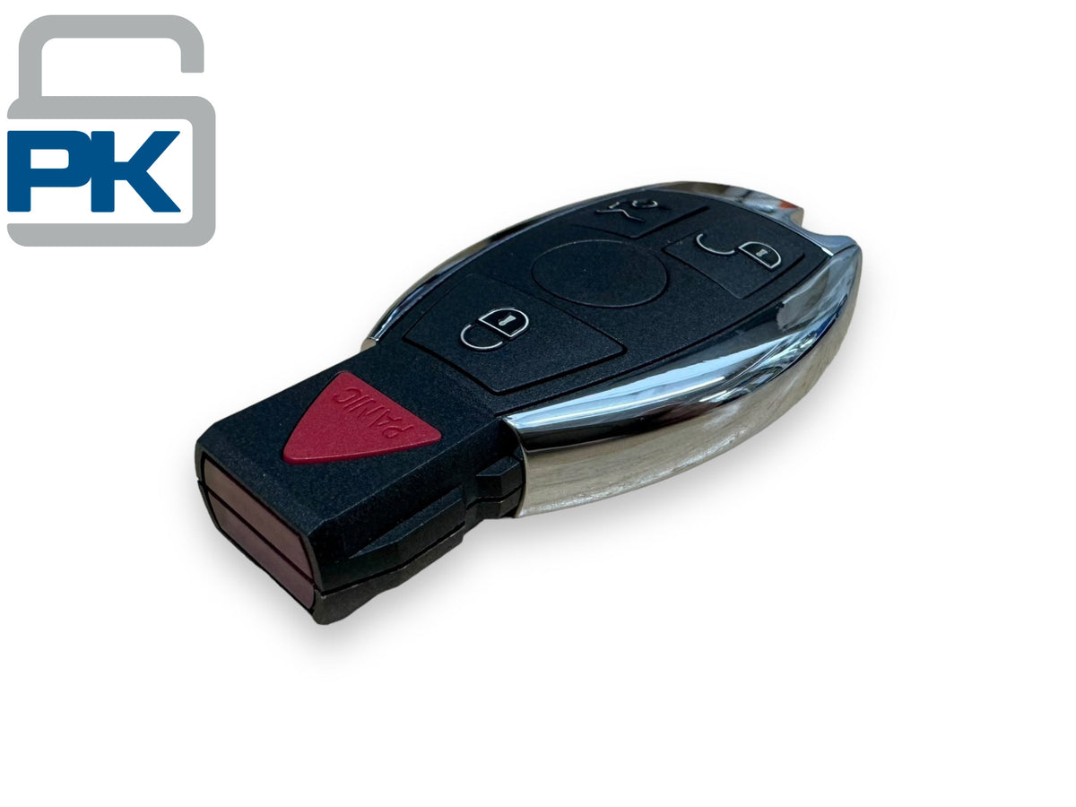 97-14 Mercedes Benz Fobik Key 4-Button IYZ-3312 / 315 MHz (Single Battery)