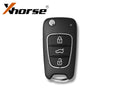Xhorse Universal Flip Key Remote Hyundai Style 3-Button Wired XKHY02EN