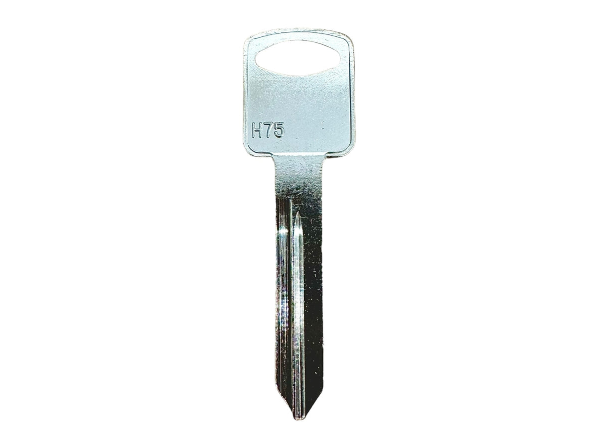 H75 / FO-15D / FO40R Ford Metal Key Blank (10 Pack) (Aftermarket)