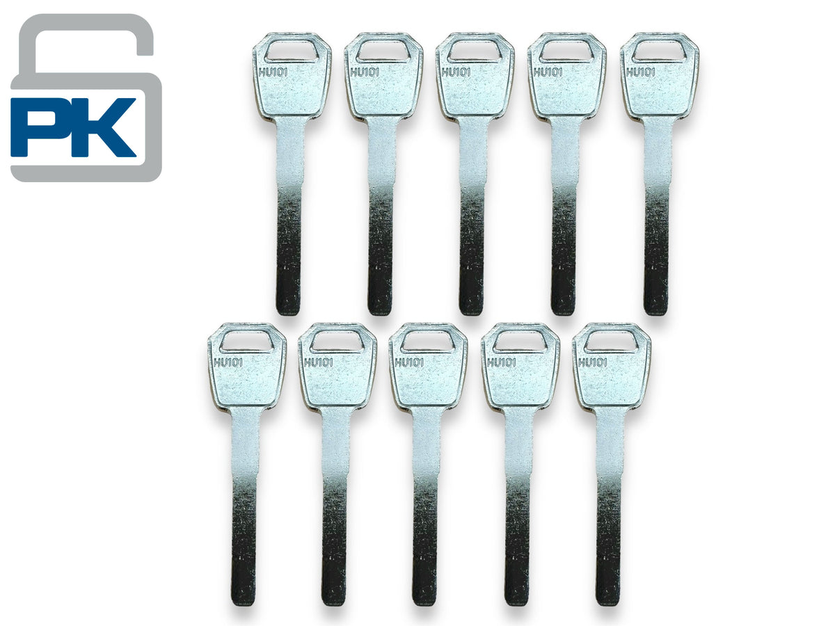 HU101 H94 Ford Lincoln Land Rover Volvo Metal Service Key Blank New (10 Pack)