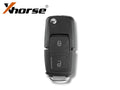 Xhorse Universal Flip Key Remote VW Style 2-Button Wired XKB508EN