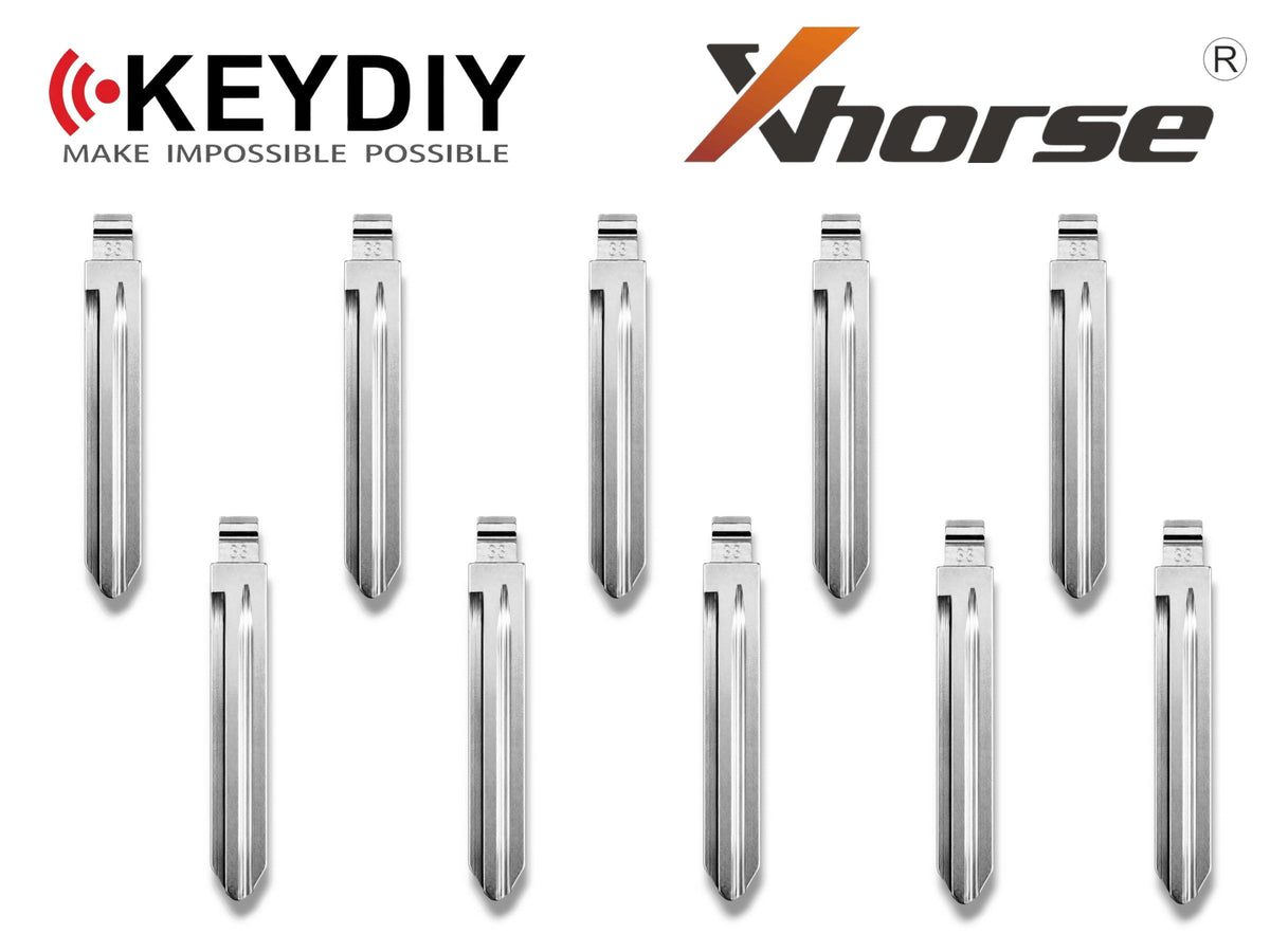 10x Xhorse Keydiy Universal Flip Key Remote Key Blades Kia Hyundai HY15