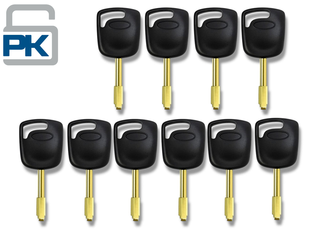 H91 / H91PT Ford Transit Connect Transponder Key (4D 63 80 Bit)(Aftermarket) (10 Pack)