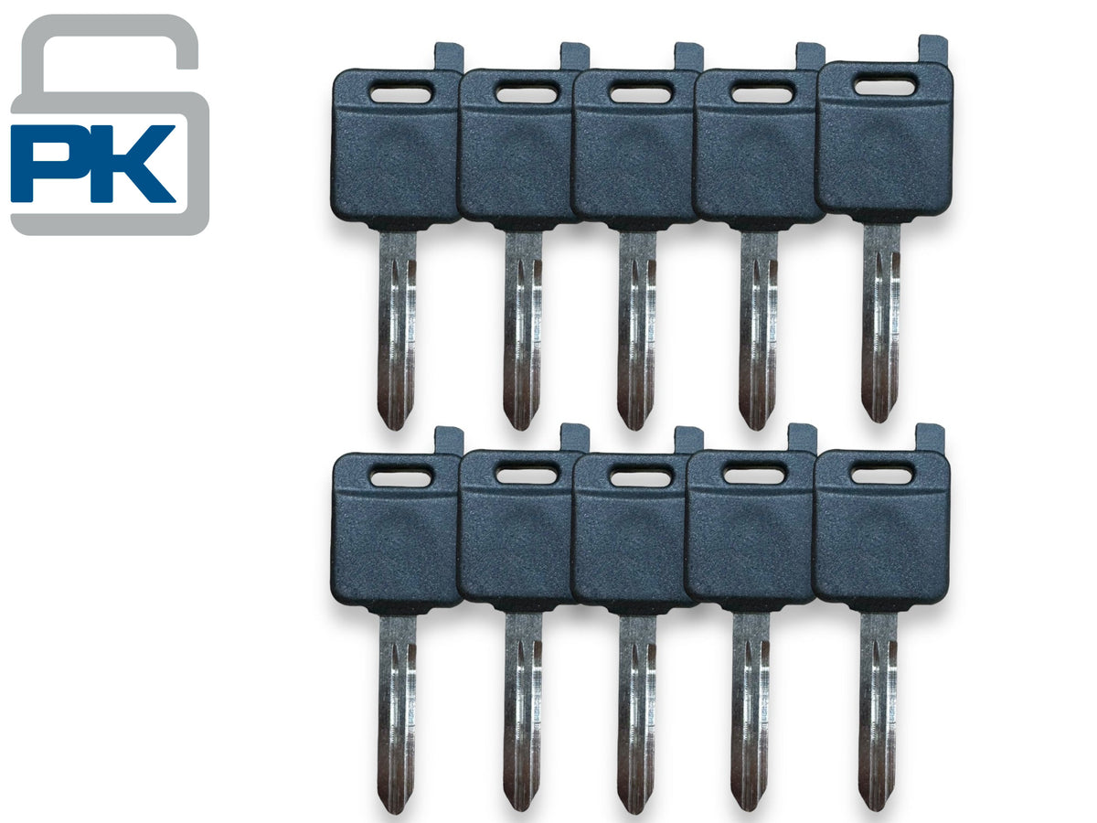 Transponder Key Shell No Chip For Nissan Infiniti Keyway NI01 NI02 NI04 New (10 Pack)