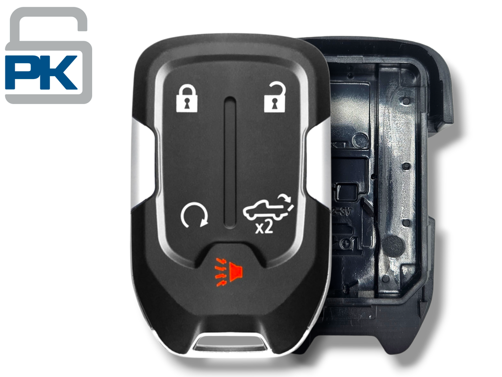 19-22 GM Silverado Smart Key SHELL 5-Button HYQ1EA PN: 13529632 (Aftermarket)
