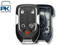 19-22 GM Silverado Smart Key SHELL 5-Button HYQ1EA PN: 13529632 (Aftermarket)
