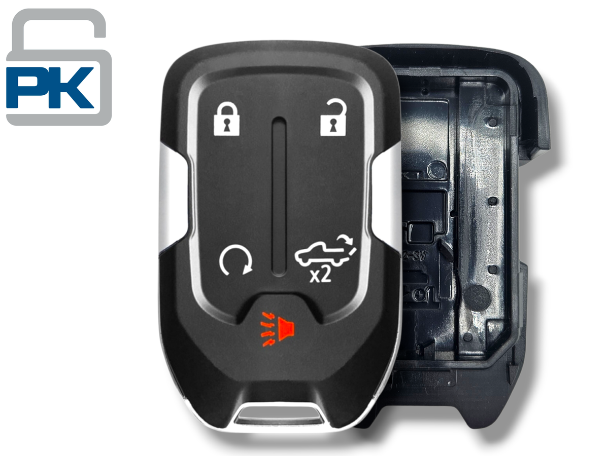 19-22 GM Silverado Smart Key SHELL 5-Button HYQ1EA PN: 13529632 (Aftermarket)