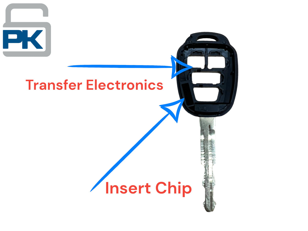 2014-2019 Corolla Ignition Lock Cylinder With Key Shells New 69057-0R050
