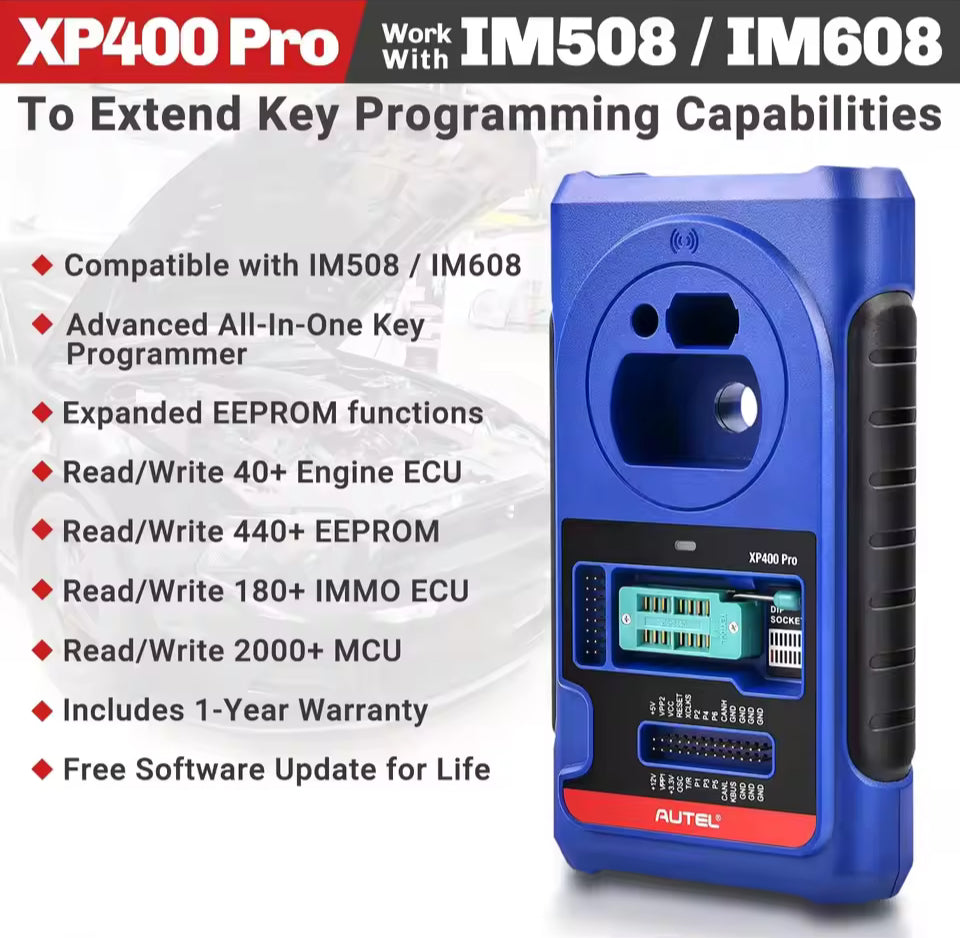 Autel XP400 PRO Key Programmer and Diagnostic Tool For Autel IM508 IM608