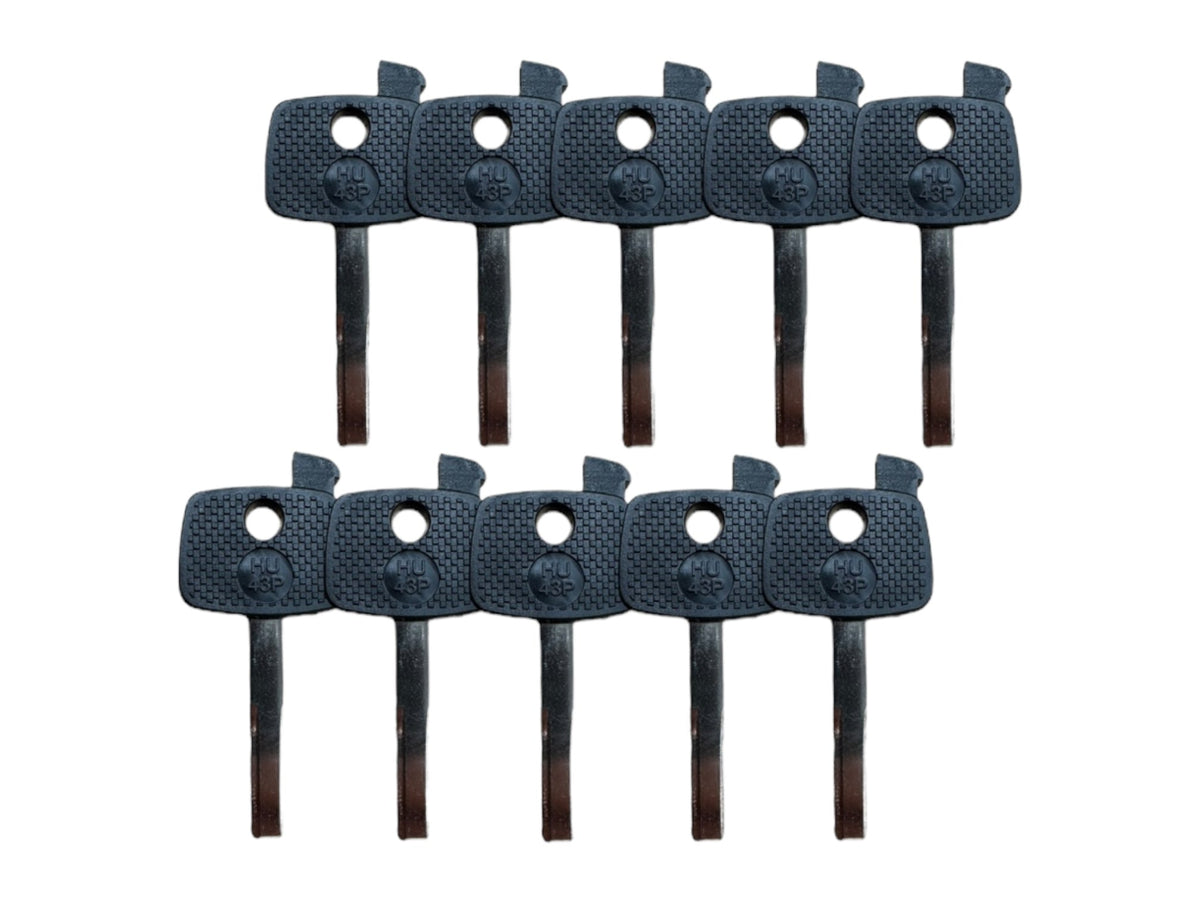 HU43 Key Shell GM Pontiac GTO Key Blank HU43-P (50 Pack)