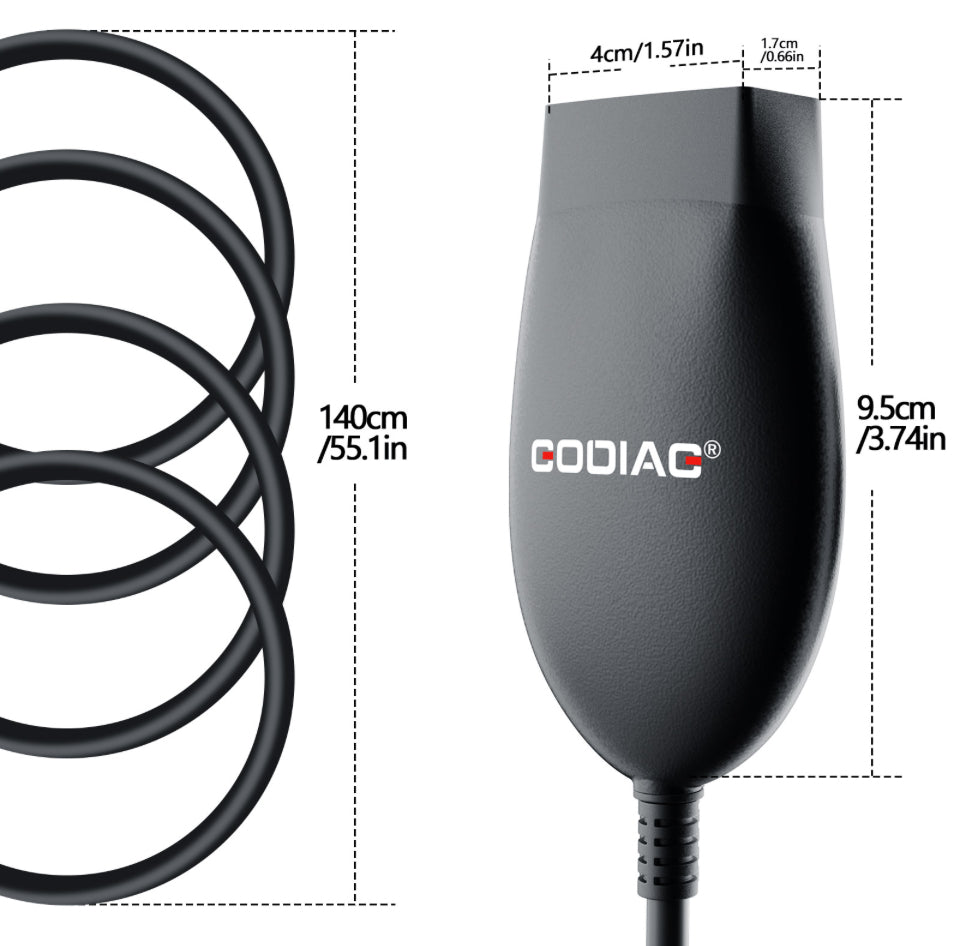 Godiag - GD101 J2534 Passthru Diagnostic Cable