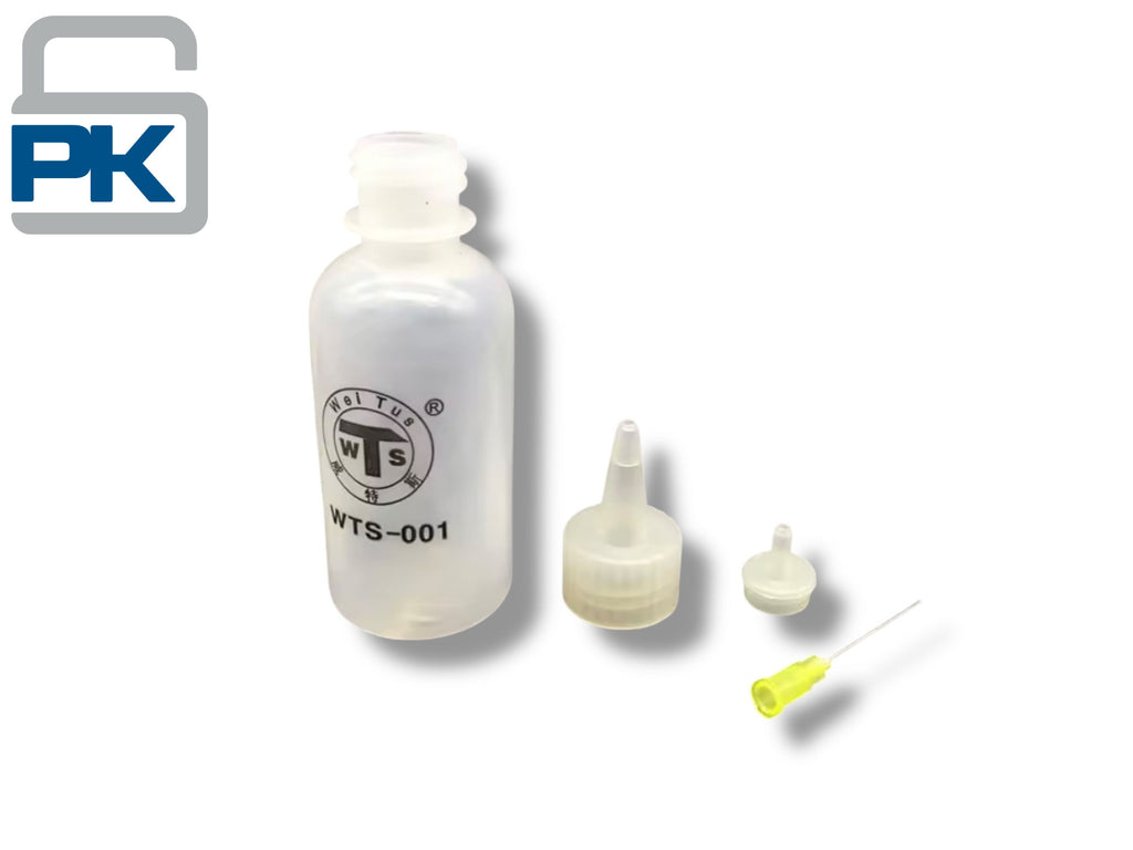Plastic Liquid Alcohol Bottle 50ML Dispenser Cleaner - WTS-001