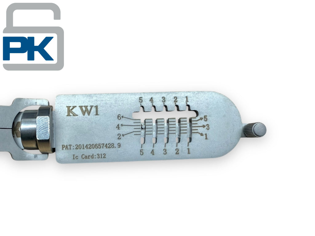 AKK - KW1 5-Pin Pick & Decoder 2 in 1 New