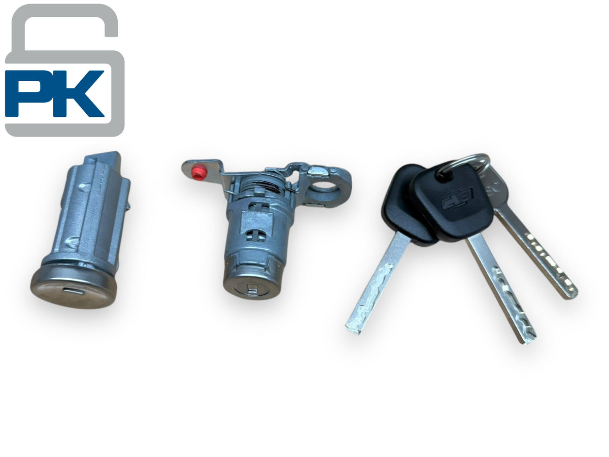 20-23 GM Silverado Sierra Colorado Ignition & Door Lock Cylinder Set With Keys New 13528553