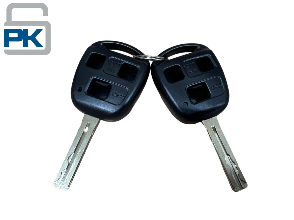 03-09 Lexus Ignition Lock Cylinder 2 Keys Shells PN: 69057-0E010 (Aftermarket)
