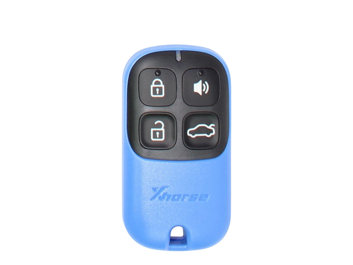 Xhorse -XKXH01EN - Universal Remote 4-Button for VVDI Key Tool (Wired)