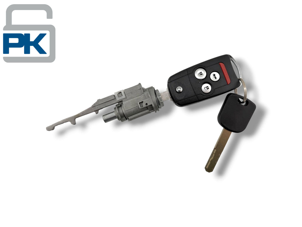 09-14 Acura TL Ignition Lock Cylinder Switch With Remote Key 4-Button (Aftermarket)