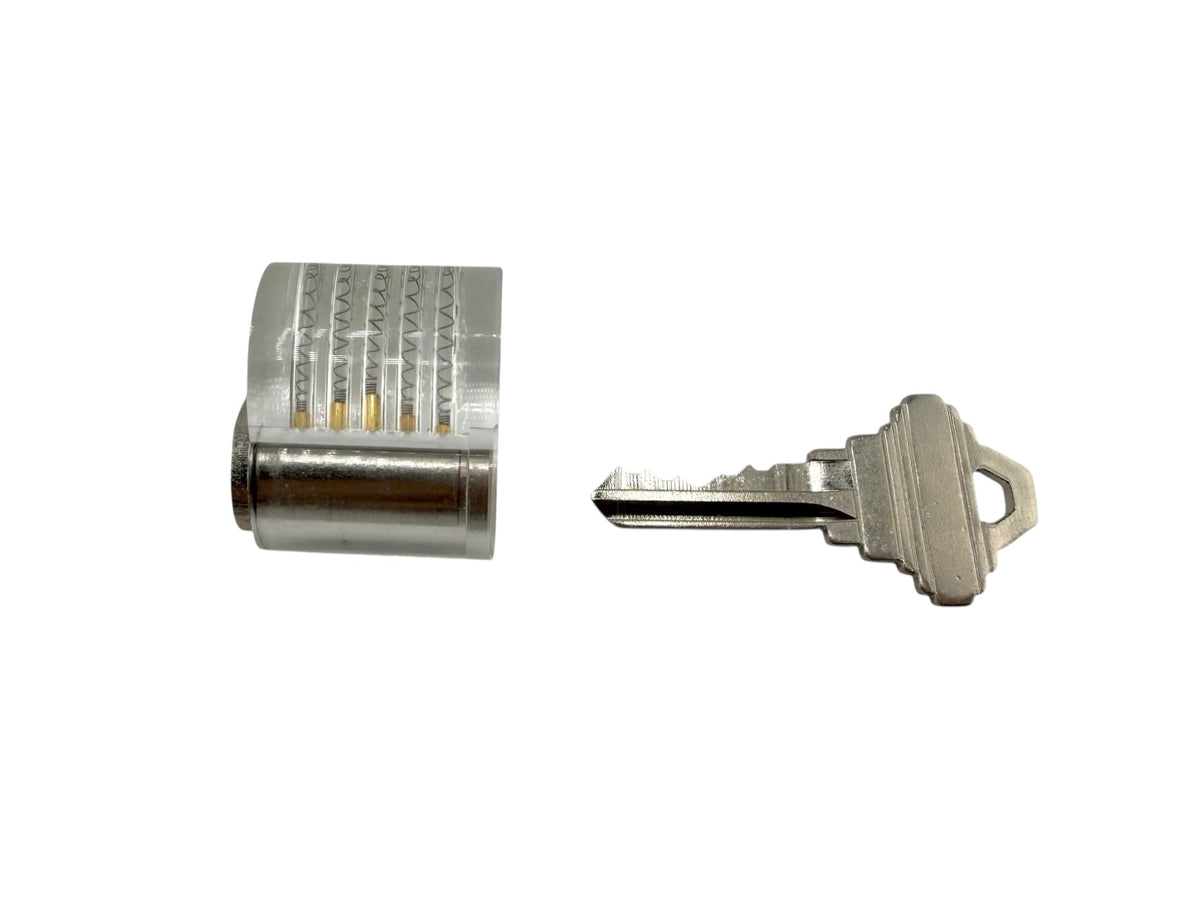 Transparent Schlage SC1 Practice Lock (5-Pin)