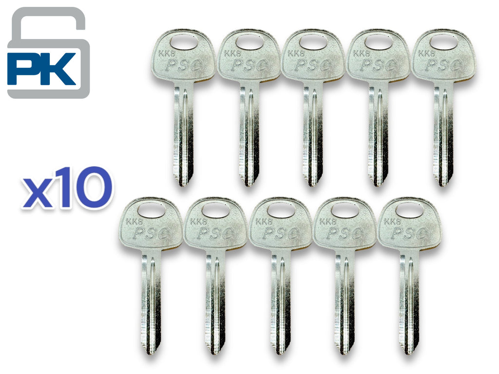 KK8 Kia Metal Key Blank New (100 Pack)