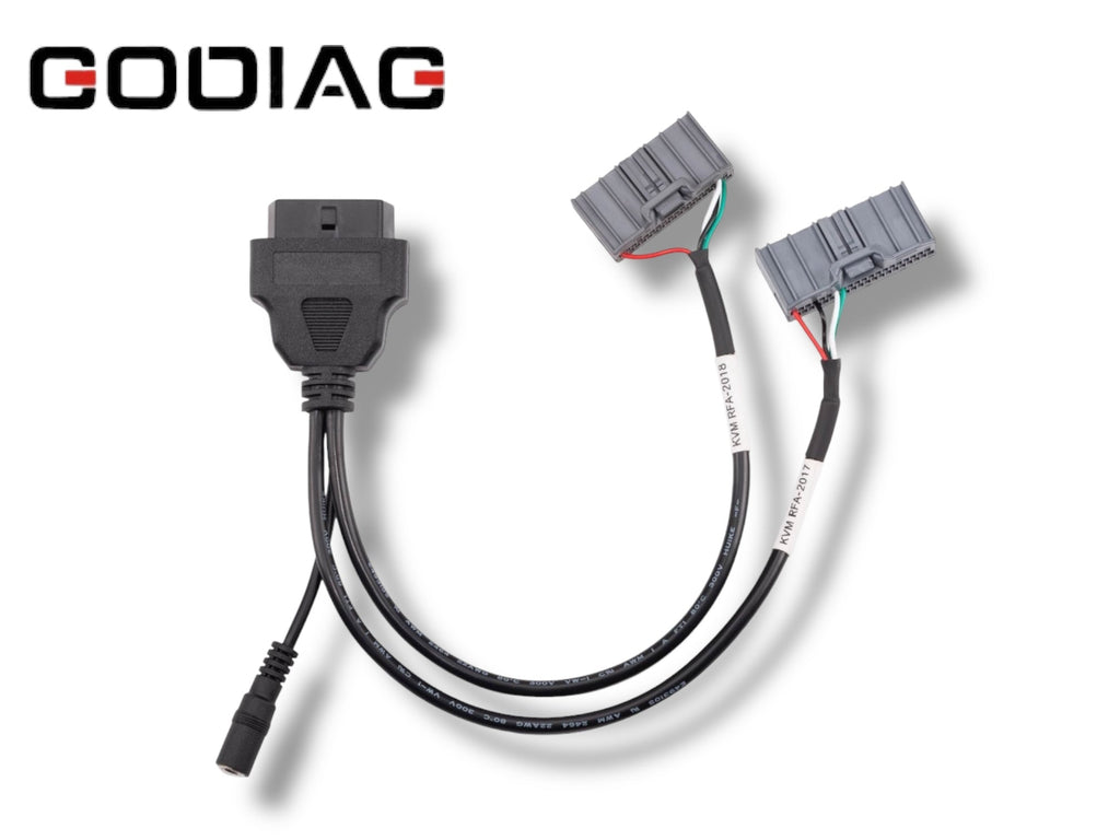 Godiag - Jaguar Land Rover 2-in-1 Communication Test Cable / KVM RFA-2017 KVM RFA-2018