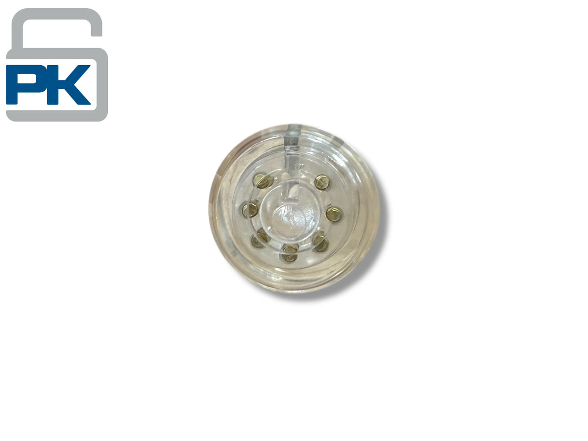 Transparent 7-Pin Tubular Practice Lock