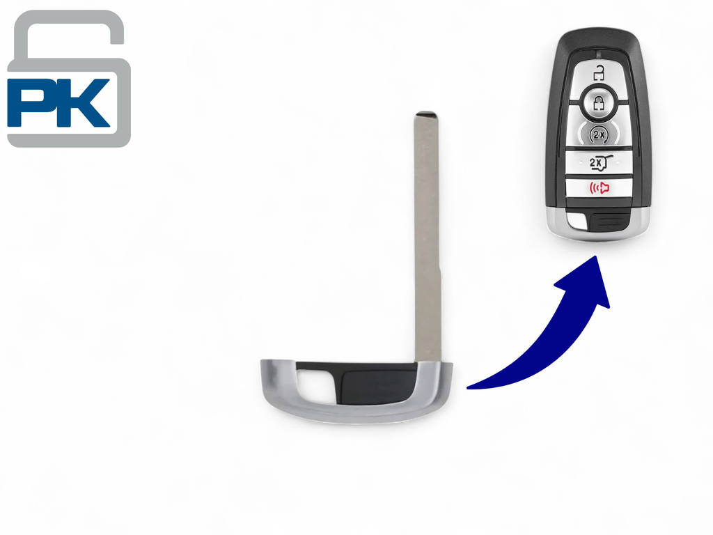 17-21 Ford Emergency Key Blade HU101 / 164-R8168 / FCC: M3N-A2C93142300 (Aftermarket)