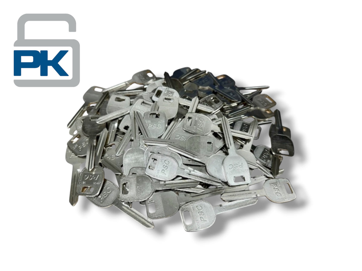 MIT6 Metal Key Blank X263 692566 (100 Pack)