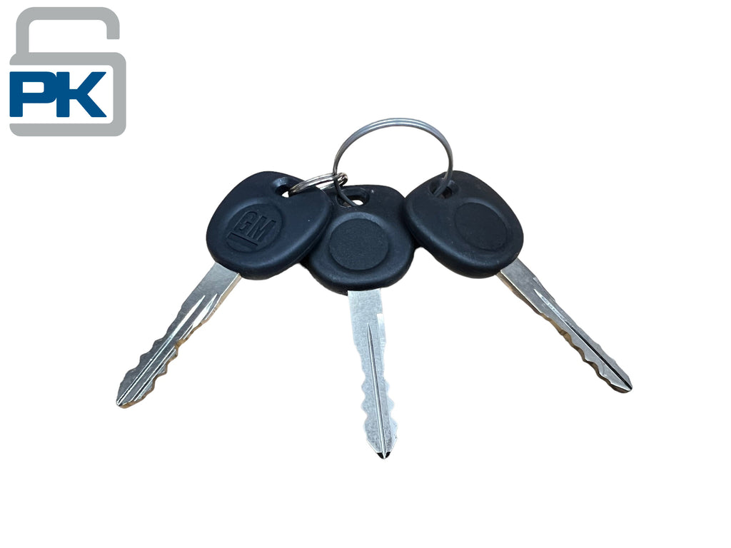 1999-2006 Silverado Tahoe Ignition Lock Cylinder 3 Keys New OEM
