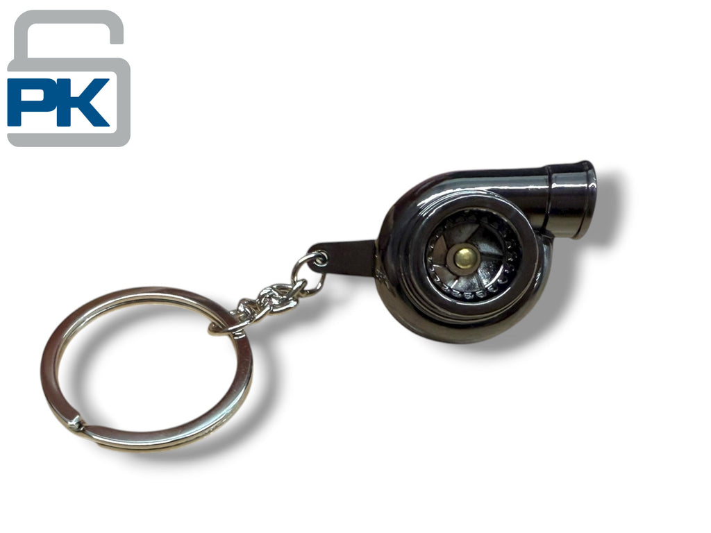 Turbo Key Chain - Gunmetal
