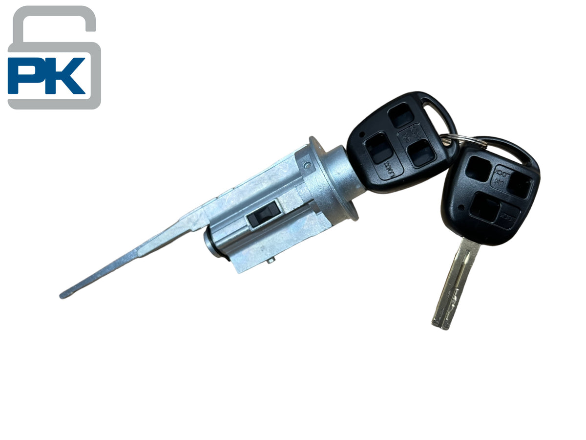03-09 Lexus Ignition Lock Cylinder 2 Keys Shells PN: 69057-0E010 (Aftermarket)