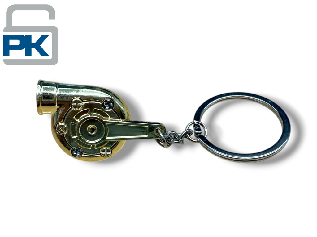 Turbo Key Chain - Gold