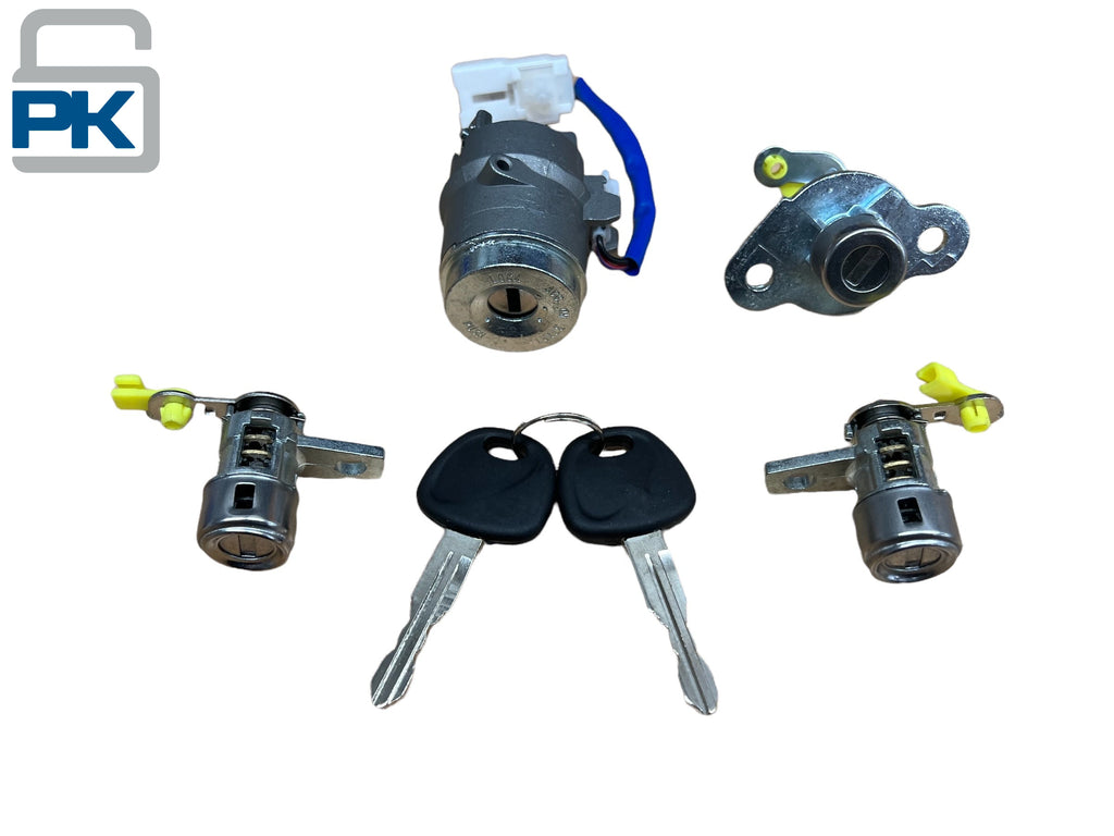 2006-2011 Hyundai Accent Ignition Door & Trunk Lock Cylinder Set 2 Keys New!