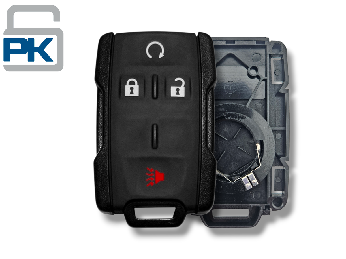 14-22 GM Keyless Entry SHELL 4-Button FCC: M3N-32337100 PN: 22881480 (Black) (Aftermarket)