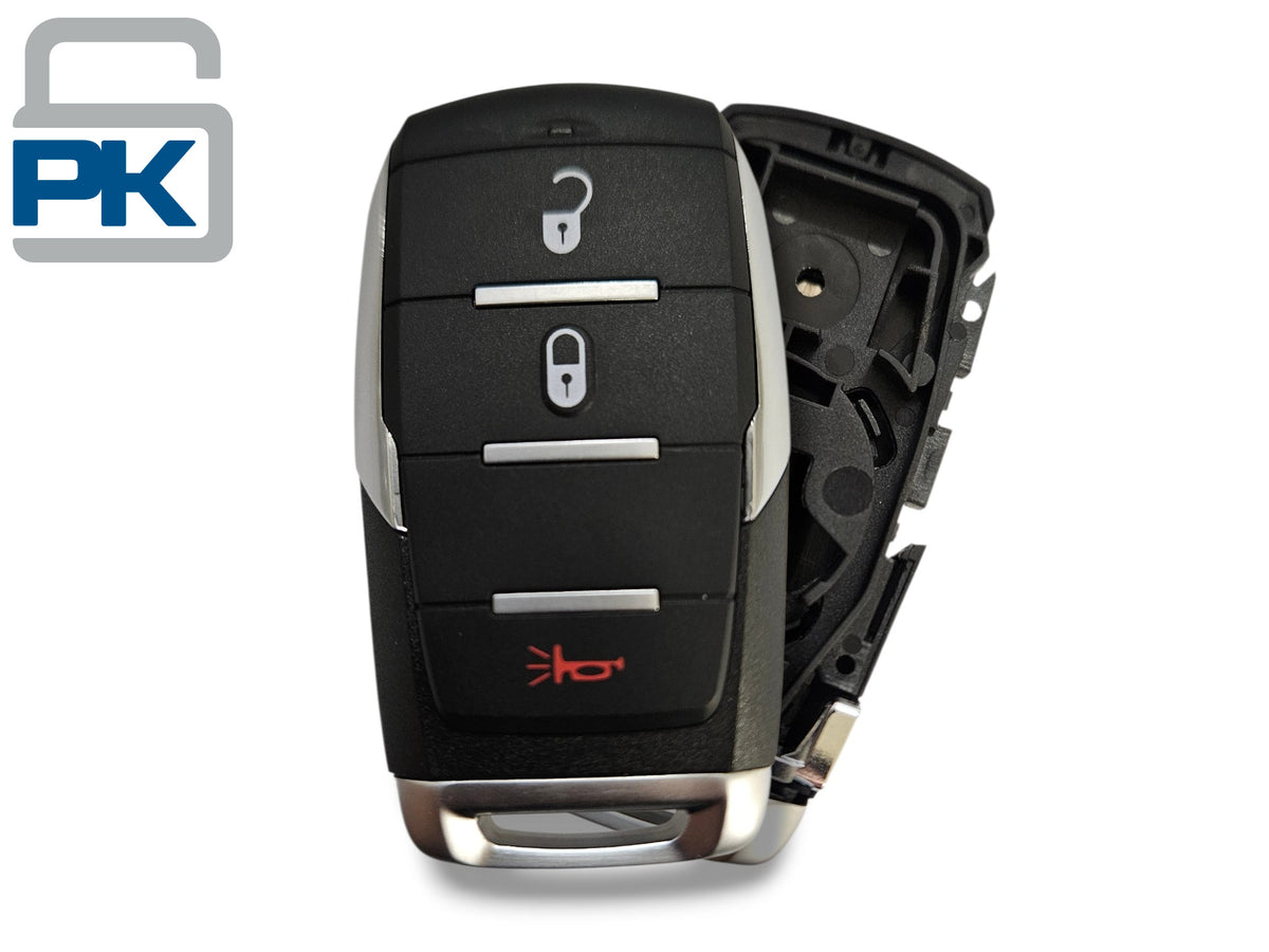 19-24 Ram 1500 Smart Key SHELL 3-Button PN: 68291687AD / OHT-4882056 (Aftermarket)