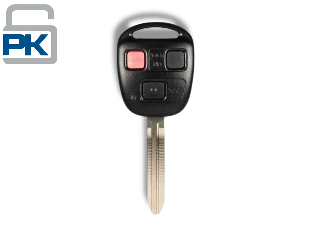 98-02 Toyota Land Cruiser Remote Key New PN: 89070-60090 / HYQ1512V / 4C Chip (Aftermarket)