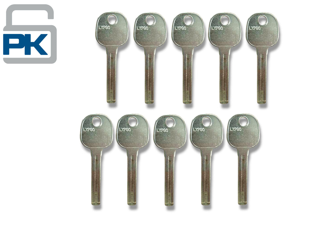 LXP90 Lexus Kia Metal Key Blank (Aftermarket) (10 Pack)