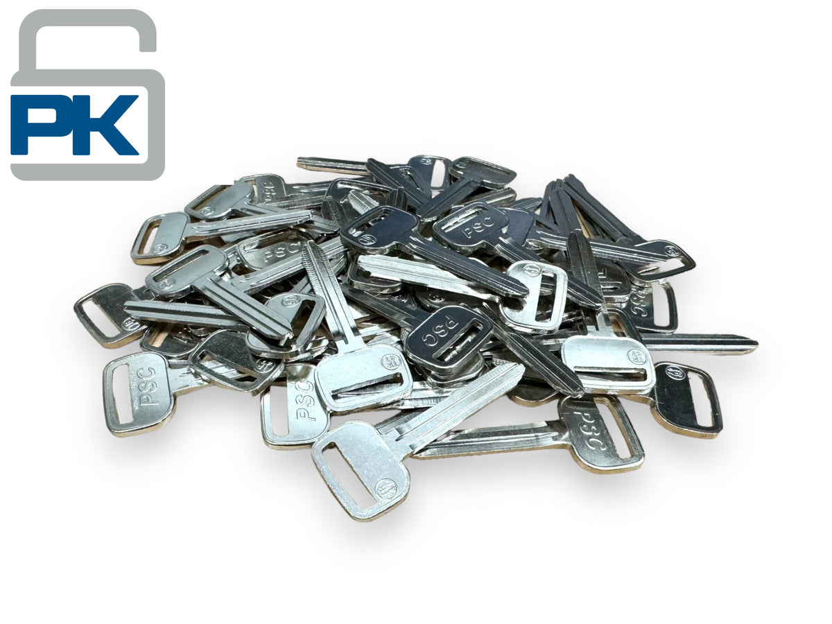 Toyota Metal Key Blank TR47 TOYO-15 X217 (50 Pack)