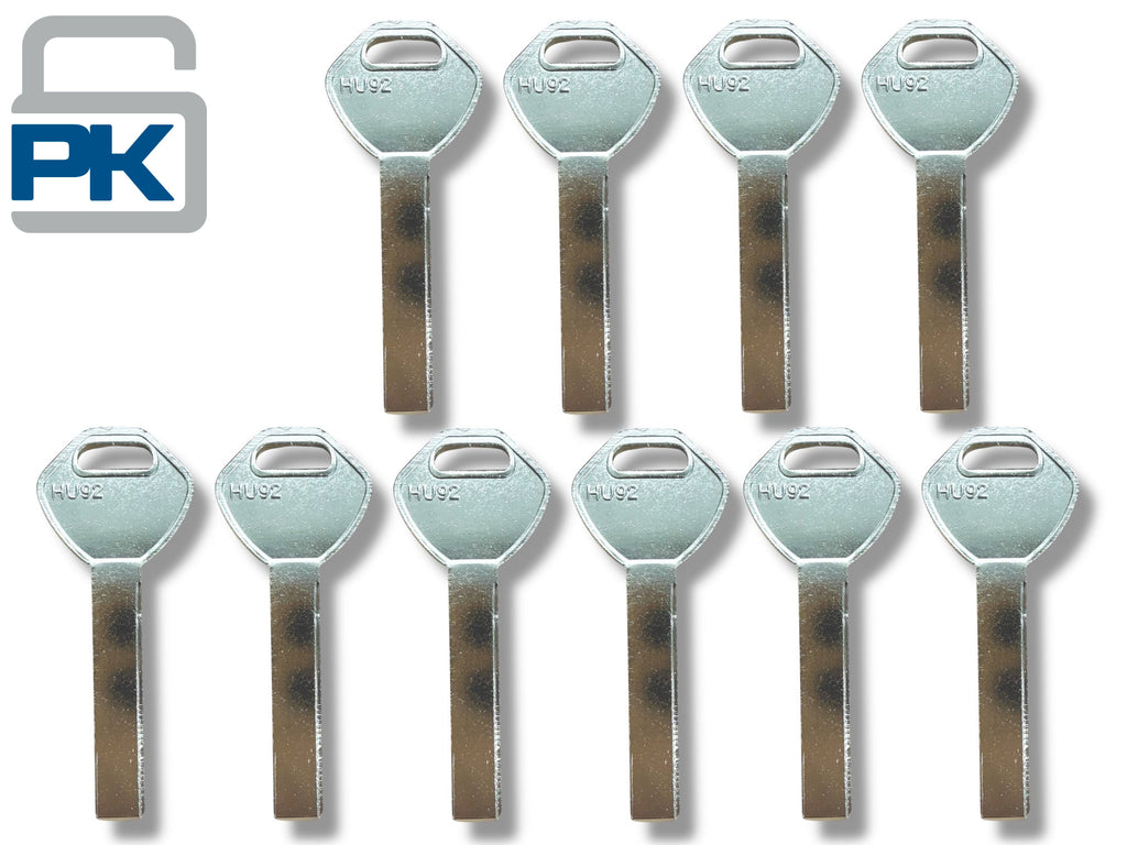 HU92 BMW Metal Service Key Blank (Aftermarket) (10 Pack)