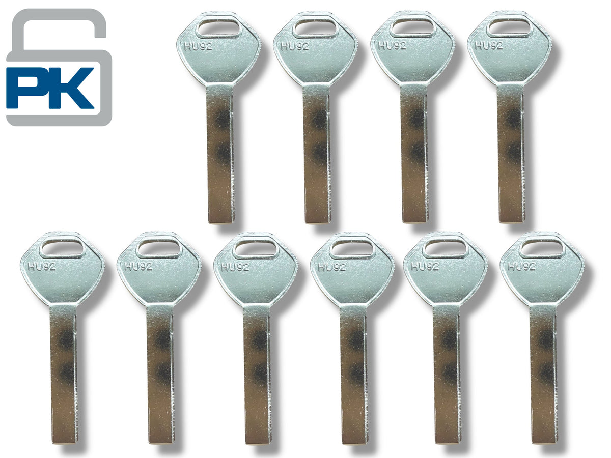 HU92 BMW Metal Service Key Blank (Aftermarket) (10 Pack)