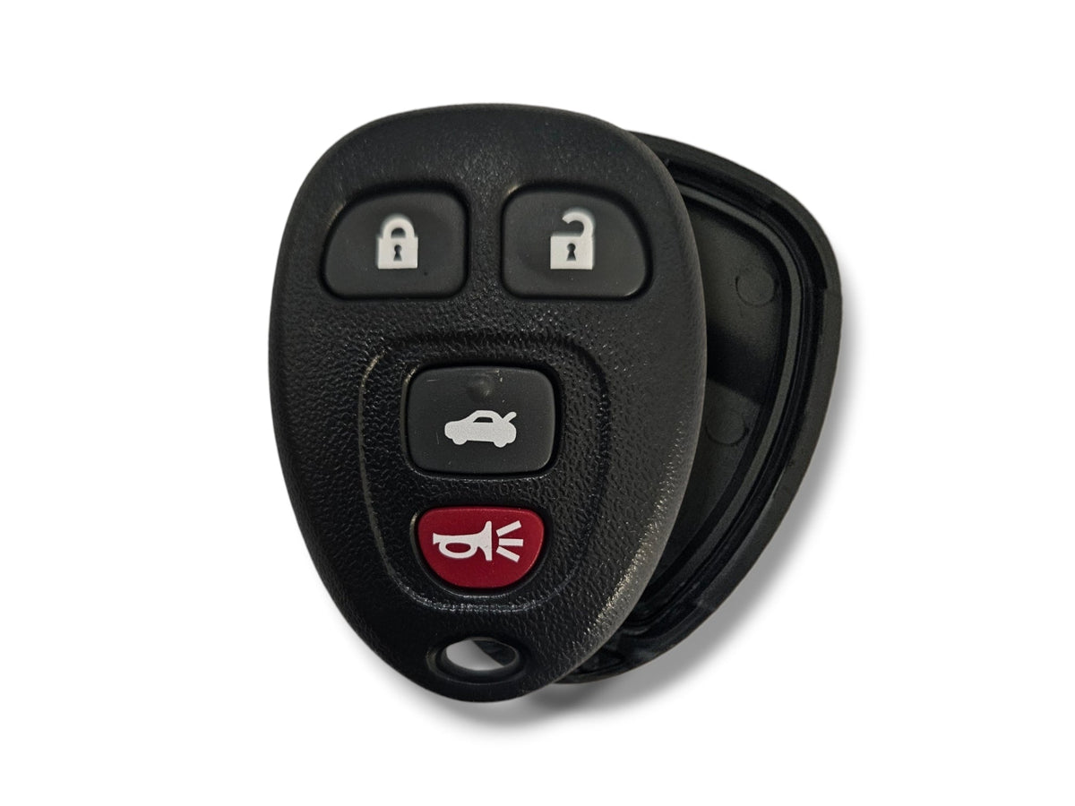 06-13 GM Keyless Entry Remote SHELL 4-Button PN: 20935331 / OUC60270 (Aftermarket)